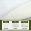 image:imageGray Bathroom Rug Set 2 Piece Bath Mat 21x34 ampU Shape Toilet Rug 21x21  AbsorbentWashableNon Slip Bathroom Rugs SetsContour Mat for ToiletWhite