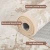 image:imageHOMORE 5x7 Area Rug Grey Rugs for Living Room Modern Carpet for Bedroom  AbstractWashableLow PileNon Slip Rugs for Dining Room DormBeige