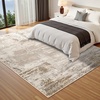 image:imageHOMORE 5x7 Area Rug Grey Rugs for Living Room Modern Carpet for Bedroom  AbstractWashableLow PileNon Slip Rugs for Dining Room DormBeige