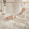 image:imageHOMORE 5x7 Area Rug Grey Rugs for Living Room Modern Carpet for Bedroom  AbstractWashableLow PileNon Slip Rugs for Dining Room DormBeige