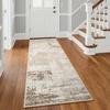 image:imageHOMORE 5x7 Area Rug Grey Rugs for Living Room Modern Carpet for Bedroom  AbstractWashableLow PileNon Slip Rugs for Dining Room DormBeige