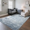image:imageHOMORE 5x7 Area Rug Grey Rugs for Living Room Modern Carpet for Bedroom  AbstractWashableLow PileNon Slip Rugs for Dining Room DormBlue
