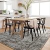 image:imageHOMORE 5x7 Area Rug Grey Rugs for Living Room Modern Carpet for Bedroom  AbstractWashableLow PileNon Slip Rugs for Dining Room DormBrown