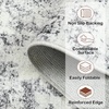 image:imageHOMORE 5x7 Area Rug Grey Rugs for Living Room Modern Carpet for Bedroom  AbstractWashableLow PileNon Slip Rugs for Dining Room DormClassic Grey