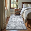 image:imageHOMORE 5x7 Area Rug Grey Rugs for Living Room Modern Carpet for Bedroom  AbstractWashableLow PileNon Slip Rugs for Dining Room DormClassic Grey