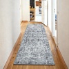 image:imageHOMORE 5x7 Area Rug Grey Rugs for Living Room Modern Carpet for Bedroom  AbstractWashableLow PileNon Slip Rugs for Dining Room DormClassic Grey