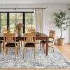 image:imageHOMORE 5x7 Area Rug Grey Rugs for Living Room Modern Carpet for Bedroom  AbstractWashableLow PileNon Slip Rugs for Dining Room DormClassic Grey