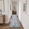 image:imageHOMORE 5x7 Area Rug Grey Rugs for Living Room Modern Carpet for Bedroom  AbstractWashableLow PileNon Slip Rugs for Dining Room DormClassic Grey