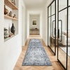 image:imageHOMORE 5x7 Area Rug Grey Rugs for Living Room Modern Carpet for Bedroom  AbstractWashableLow PileNon Slip Rugs for Dining Room DormClassic Grey