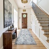 image:imageHOMORE 5x7 Area Rug Grey Rugs for Living Room Modern Carpet for Bedroom  AbstractWashableLow PileNon Slip Rugs for Dining Room DormClassic Grey
