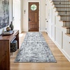 image:imageHOMORE 5x7 Area Rug Grey Rugs for Living Room Modern Carpet for Bedroom  AbstractWashableLow PileNon Slip Rugs for Dining Room DormClassic Grey