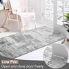 image:imageHOMORE 5x7 Area Rug Grey Rugs for Living Room Modern Carpet for Bedroom  AbstractWashableLow PileNon Slip Rugs for Dining Room DormGrey