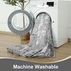image:imageHOMORE 5x7 Area Rug Grey Rugs for Living Room Modern Carpet for Bedroom  AbstractWashableLow PileNon Slip Rugs for Dining Room DormGrey