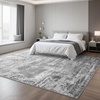 image:imageHOMORE 5x7 Area Rug Grey Rugs for Living Room Modern Carpet for Bedroom  AbstractWashableLow PileNon Slip Rugs for Dining Room DormGrey