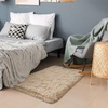 image:imageHOMORE 6x9 Area Rug for Living Room Black Fluffy Rugs for Bedroom  FluffySoft and Comfy Carpet for Kids Room Cute Carpets for Boys Girls Nursery Home DecorLight Tan