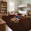 image:imageHOMORE 6x9 Area Rug for Living Room Black Fluffy Rugs for Bedroom  FluffySoft and Comfy Carpet for Kids Room Cute Carpets for Boys Girls Nursery Home DecorBrown