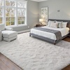 image:imageHOMORE 6x9 Area Rug for Living Room Black Fluffy Rugs for Bedroom  FluffySoft and Comfy Carpet for Kids Room Cute Carpets for Boys Girls Nursery Home DecorIvory