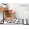 image:imageHOMORE Bathroom Runner Rug 24x60 Inch Washable Non Slip Bathroom Rug Long Absorbent Bath Rugs Quickly Dry Plush Bath Mats for Sink Shower Floor Navy BlueGrey