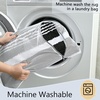 image:imageHOMORE Bathroom Runner Rug 24x60 Inch Washable Non Slip Bathroom Rug Long Absorbent Bath Rugs Quickly Dry Plush Bath Mats for Sink Shower Floor Navy BlueBlack