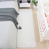 image:imageHOMORE Bedroom Rug 3x5 Black Rugs for Living Room Luxury Fluffy Area Rugs for Indoor Entrance Non Slip Kids Rug for Nursery Girls Boys DormIvory