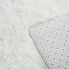 image:imageHOMORE Bedroom Rug 3x5 Black Rugs for Living Room Luxury Fluffy Area Rugs for Indoor Entrance Non Slip Kids Rug for Nursery Girls Boys DormIvory