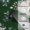 image:imageHOMORE Black Area Rug 5x7 Living Room Rug Washable Rugs for Bedroom  Non Slip Low Pile Vintage Floral Throw Rugs for Dining Room FarmhouseDeep Green