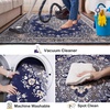 image:imageHOMORE Black Area Rug 5x7 Living Room Rug Washable Rugs for Bedroom  Non Slip Low Pile Vintage Floral Throw Rugs for Dining Room FarmhouseNavy Blue