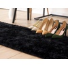 image:imageHOMORE Black Rug for Bedroom 4x6 Area Rugs for Kids Room Non Slip Dorm Rug  Shaggy Fluffy Furry Carpet for Living RoomSuper Soft Gothic Rug for Home DecorBlack