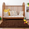 image:imageHOMORE Black Rug for Bedroom 4x6 Area Rugs for Kids Room Non Slip Dorm Rug  Shaggy Fluffy Furry Carpet for Living RoomSuper Soft Gothic Rug for Home DecorBrown