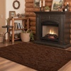 image:imageHOMORE Black Rug for Bedroom 4x6 Area Rugs for Kids Room Non Slip Dorm Rug  Shaggy Fluffy Furry Carpet for Living RoomSuper Soft Gothic Rug for Home DecorBrown