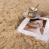 image:imageHOMORE Black Rugs for Living Room 5x8 Area Rugs for Bedroom Fluffy Furry Rug for Kids Room Large Shaggy Rug for Teen Boys Girls Room Big Fuzzy Carpet for Dorm Home Decor  Modern Luxury Fluffy Soft and Comfy Carpet for Boys Girls Nursery RoomLight Tan