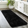 image:imageHOMORE Black Rugs for Living Room 5x8 Area Rugs for Bedroom Fluffy Furry Rug for Kids Room Large Shaggy Rug for Teen Boys Girls Room Big Fuzzy Carpet for Dorm Home Decor  Modern Luxury Fluffy Soft and Comfy Carpet for Boys Girls Nursery RoomBlack