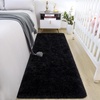 image:imageHOMORE Black Rugs for Living Room 5x8 Area Rugs for Bedroom Fluffy Furry Rug for Kids Room Large Shaggy Rug for Teen Boys Girls Room Big Fuzzy Carpet for Dorm Home Decor  Modern Luxury Fluffy Soft and Comfy Carpet for Boys Girls Nursery RoomBlack