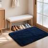 image:imageHOMORE Black Rugs for Living Room 5x8 Area Rugs for Bedroom Fluffy Furry Rug for Kids Room Large Shaggy Rug for Teen Boys Girls Room Big Fuzzy Carpet for Dorm Home Decor  Modern Luxury Fluffy Soft and Comfy Carpet for Boys Girls Nursery RoomNavy
