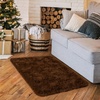 image:imageHOMORE Black Rugs for Living Room 5x8 Area Rugs for Bedroom Fluffy Furry Rug for Kids Room Large Shaggy Rug for Teen Boys Girls Room Big Fuzzy Carpet for Dorm Home Decor  Modern Luxury Fluffy Soft and Comfy Carpet for Boys Girls Nursery RoomBrown