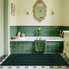 image:imageHOMORE Grey Bathroom Rug 24x36 Inch Soft Absorbent Microfiber Bathroom Runner Rug Washable Bath Runners Rugs for Bathrooms Non Slip Bath Rugs for Shower TubDeep Green
