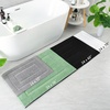 image:imageHOMORE Grey Bathroom Rug 24x36 Inch Soft Absorbent Microfiber Bathroom Runner Rug Washable Bath Runners Rugs for Bathrooms Non Slip Bath Rugs for Shower TubSage Green