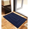 image:imageHOMORE Grey Bathroom Rug 24x36 Inch Soft Absorbent Microfiber Bathroom Runner Rug Washable Bath Runners Rugs for Bathrooms Non Slip Bath Rugs for Shower TubNavy Blue