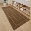 image:imageHOMORE Grey Bathroom Rug 24x36 Inch Soft Absorbent Microfiber Bathroom Runner Rug Washable Bath Runners Rugs for Bathrooms Non Slip Bath Rugs for Shower TubLight Brown