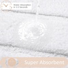 image:imageHOMORE Grey Bathroom Rug 24x36 Inch Soft Absorbent Microfiber Bathroom Runner Rug Washable Bath Runners Rugs for Bathrooms Non Slip Bath Rugs for Shower TubWhite