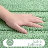 image:imageHOMORE Grey Bathroom Rug 24x36 Inch Soft Absorbent Microfiber Bathroom Runner Rug Washable Bath Runners Rugs for Bathrooms Non Slip Bath Rugs for Shower TubSage Green