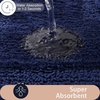 image:imageHOMORE Grey Bathroom Rug 24x36 Inch Soft Absorbent Microfiber Bathroom Runner Rug Washable Bath Runners Rugs for Bathrooms Non Slip Bath Rugs for Shower TubNavy Blue