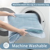 image:imageHOMORE Grey Bathroom Rug 24x36 Inch Soft Absorbent Microfiber Bathroom Runner Rug Washable Bath Runners Rugs for Bathrooms Non Slip Bath Rugs for Shower TubSpa Blue