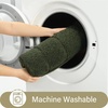 image:imageHOMORE Grey Bathroom Rug 24x36 Inch Soft Absorbent Microfiber Bathroom Runner Rug Washable Bath Runners Rugs for Bathrooms Non Slip Bath Rugs for Shower TubOlive Green