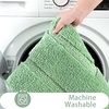 image:imageHOMORE Grey Bathroom Rug 24x36 Inch Soft Absorbent Microfiber Bathroom Runner Rug Washable Bath Runners Rugs for Bathrooms Non Slip Bath Rugs for Shower TubSage Green