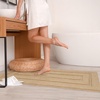 image:imageHOMORE Grey Bathroom Rug 24x36 Inch Soft Absorbent Microfiber Bathroom Runner Rug Washable Bath Runners Rugs for Bathrooms Non Slip Bath Rugs for Shower TubBeige