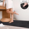 image:imageHOMORE Grey Bathroom Rug 24x36 Inch Soft Absorbent Microfiber Bathroom Runner Rug Washable Bath Runners Rugs for Bathrooms Non Slip Bath Rugs for Shower TubDark Grey