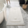 image:imageHOMORE Grey Bathroom Rug 24x36 Inch Soft Absorbent Microfiber Bathroom Runner Rug Washable Bath Runners Rugs for Bathrooms Non Slip Bath Rugs for Shower TubIvory