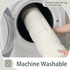 image:imageHOMORE Grey Bathroom Rug 24x36 Inch Soft Absorbent Microfiber Bathroom Runner Rug Washable Bath Runners Rugs for Bathrooms Non Slip Bath Rugs for Shower TubIvory