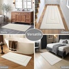 image:imageHOMORE Grey Bathroom Rug 24x36 Inch Soft Absorbent Microfiber Bathroom Runner Rug Washable Bath Runners Rugs for Bathrooms Non Slip Bath Rugs for Shower TubIvory